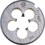 Плашка TLX коническая дюймовая К 1/4""NPT, 18 ниток/дюйм, dнар.38мм 9ХС 66550 (артикул 20323882) – фото 1