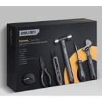 Набор ручного инструмента DELI Home Series HT0008 8 предметов, эксклюзивный дизайн, софттач пластик, подарочная упаковка 104622 (артикул 23753679) – фото 1
