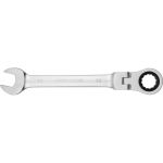 Комбинированный трещоточный ключ с шарниром AV Steel 24мм AV-315224 (артикул 18918114) – фото 1