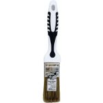 Кисть DECOR Black White для лака 35x15мм, темная щетина, 2К ручка 830-035 11607887 (артикул 23162817) – фото 1