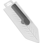 Кельма для декоративной штукатурки vertextools 26x7,9x7 0008-26-7 (артикул 25898735) – фото 1