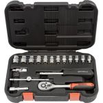 Набор торцевых головок АвтоDело 1/4" DR 17 предметов 39917 13700 (артикул 16007231) – фото 1