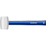 Резиновая киянка WORKPRO 450г, белая WP241040 (артикул 25973873) – фото 1