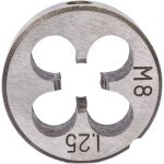 Плашка в пластиковом футляре ЭВРИКА M08x1,25-25мм ER-00812P (артикул 15995724) – фото 1