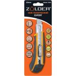 Технический нож ZOLDER Expert с самозарядными лезвиями, 18 мм, 8 лезвий 7003 (артикул 16473944) – фото 1