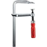 Струбцина BESSEY classiX цельнометаллическая 160/80, усилие 5 кН, c деревянной рукояткой BE-GS16 (артикул 15392207) – фото 1