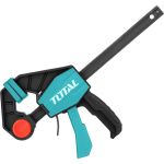 Быстрозажимная струбцина TOTAL THT1340601 (артикул 22734447) – фото 1