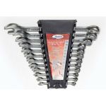 Набор комбинированных ключей Venus углеродистая сталь, хром, 12 шт. KGKset12Carbon (артикул 20530180) – фото 1