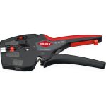 Автоматический стриппер Knipex NexStrip 3-в-1, O 0.03-10 мм AWG 32-8, рез до 10 мм, обжим: квадрат, 0.25-4 мм, 2x2.5 мм, 190 мм, SB KN-1272190SB (артикул 22972311) – фото 1