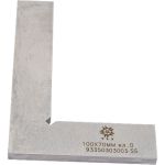 Угольник TLX УП 100x70 слесарный плоский кл.т.0 ZT07-B210 нерж. сталь 66347 (артикул 20324560) – фото 1