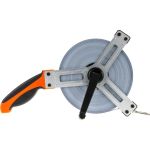 Геодезическая лента Tulips Tools сталь, 100 м II12-210 (артикул 26152907) – фото 1
