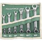 Набор разрезных ключей ROCKFORCE 6 предметов, на полотне RF-5066M-P (артикул 25869965) – фото 1