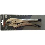 Гейферный зажим FORCEKRAFT овальные губки, Profi, 10""-250мм, в блистере 19965 FK-614250 (артикул 16679474) – фото 1