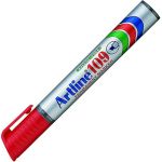 Перманентный маркер с клиновидным наконечником Artline 2-5 мм 109, красный EK109-476 (артикул 16307117) – фото 1