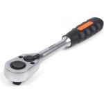 Трещоточный ключ HORTZ 1/4"", с переключателем HOR 120852 (артикул 16036776) – фото 1