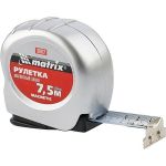 Рулетка 7,5 м х 25 мм Magnetic MATRIX 31012 (артикул 13699003) – фото 1