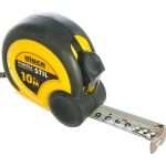 Рулетка (обрезиненный корпус, 10 м х 25 мм) Biber STIL 40085 тов-173009 (артикул 15738322) – фото 1