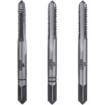 Набор метчиков из 3-х шт. Bucovice Tools М 4, шаг 0.7 мм 115CrV3 110040-3 (артикул 20996103) – фото 1