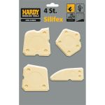 Шпатель для силикона HARDY Silifex 4, набор 4 элементов, в блистер 2090-520004 (артикул 16386164) – фото 1