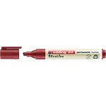 Перманентный маркер Edding EcoLine, клиновидный наконечник, 1,5-5 мм Красный, E-22/2 (артикул 16267273) – фото 1