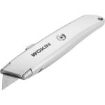 Нож Wokin трапециевидный, алюминиевый корпус, 61x19 мм 1352755 (артикул 28135796) – фото 1