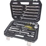 Набор инструмента ЭВРИКА 1*4""&1*2"", DR, 6-гранный, 82 предмета ER-80082 (артикул 16257642) – фото 1