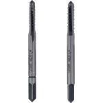 Набор левых метчиков из 2-х шт Bucovice Tools М 2.5 Шаг 0.45 мм 115CrV3 120025 (артикул 16526597) – фото 1