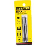 Комплект метчиков MASTER сталь 9ХС М6х1 0 2 шт. Stayer 28025-06-1.0-H2 (артикул 15924000) – фото 1