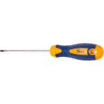 Шлицевая отвертка 3х100 KRAFT KT 700410 (артикул 15965858) – фото 1