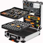 Набор инструментов ISMA в пластиковом кейсе (186 предметов) ISMA-ISMA186-3(57361) (артикул 30890913) – фото 1
