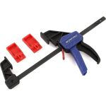 Быстросъемный мини зажим для штанги WORKPRO 100 мм, 2 шт. WP201016 (артикул 25973657) – фото 1