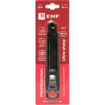 Строительно-монтажный нож EKF 18 мм НСМ-80 Professional SK4 Heavy Duty, до 60 кг ncm-80-pro (артикул 21030766) – фото 1