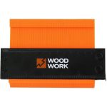 Шаблон для копирования контура WOODWORK 125x100 мм GRT-125 (артикул 24343251) – фото 1