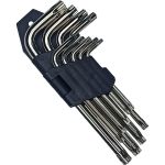 Набор малых ключей vertextools № 3 Torx 9 предметов 1631-03 (артикул 23240901) – фото 1