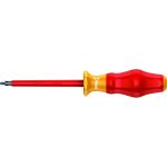 Отвертка диэлектрическая Wera, VDE, PZ 1х80 мм, WE-031611 (артикул 14980177) – фото 1