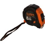 Рулетка с 3 фиксаторами 8 м/25 мм Tulips tools II10-310 (артикул 15878266) – фото 1