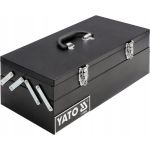 2-х ярусный металлический ящик для инструмента YATO 460х200х180мм YT-0884 (артикул 16129050) – фото 1
