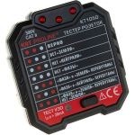 Тестер розеток и УЗО КВТ KT 105D PROLINE 79135 (артикул 15956803) – фото 1