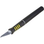 Макетный нож (прорезиненная алюминиевая ручка) FIT IT 10487 (артикул 15726807) – фото 1