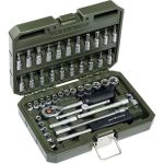 Набор шестигранных головок с трещоткой 1/4 46 предметов ДТ/12 Дело Техники 600746 (артикул 15291167) – фото 1