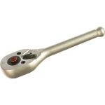 Укороченная трещотка с квадратом 1/4 L=115mm, 8градусов АвтоDело 39767 15338 (артикул 15999517) – фото 1