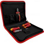 Набор отверток Felo Ergonic SL, PH, PZ +/-, отвертка тестер сети и диэлектрическиие бокорезы 160 мм 41390504 (артикул 16449805) – фото 1