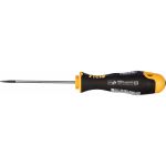 Плоская шлицевая отвертка 2,5х0,4х75 Felo Ergonic 40002210 (артикул 15850379) – фото 1