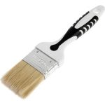 Кисть DECOR Black White универсальная 35х15мм, светлая смешанная щетина, 2К ручка 880-035 (артикул 16906957) – фото 1