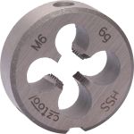 Плашка Bucovice Tools M 6 Шаг 1.0 HSS 20x7мм 240060 (артикул 15780155) – фото 1