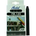 Восковой промышленный мелок Markal FM.120 универсальный, чёрный 44010600 (артикул 16204855) – фото 1