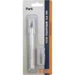 Технический нож с автостопом PARK металлический корпус 104882 (артикул 25647141) – фото 1