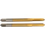 Метчик M6x0,5 HSS M2 TiN прямой компл. ПрофОснастка №147 арт. 50311017 (артикул 15609507) – фото 1