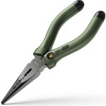 Удлиненные плоскогубцы DELI home series green ht2106l 160 мм, эксклюзивный дизайн, рукоятка софттач пластик, подарочная упаковка 112893 (артикул 26146001) – фото 1