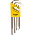 Набор из 13 дюймовых хромированных ключей BONDHUS L .050-3/8" 16137 (артикул 15979419) – фото 1